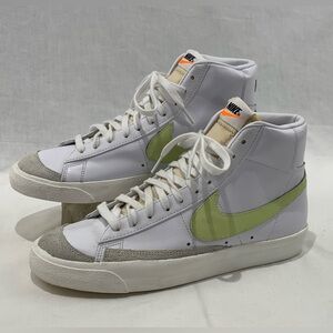 Nike Blazer Mid '77 White Barely Volt Shoes Women’s Size 10.5